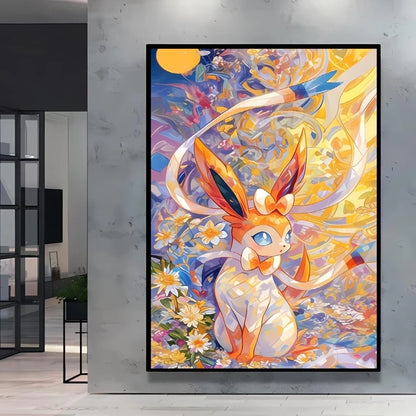 Affiches Pokémon sur toile – Plusieurs personnages et formats
