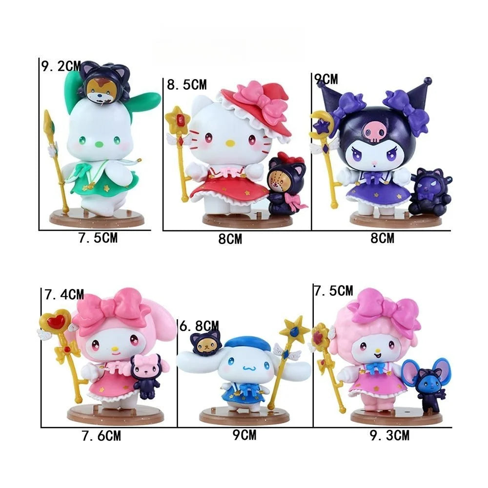 Sanrio Characters – Figurines Kawaii Magical Stars | 6 modèles