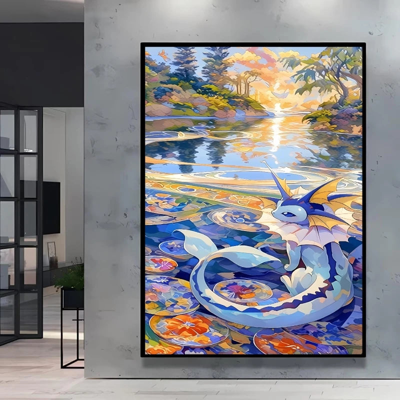 Affiches Pokémon sur toile – Plusieurs personnages et formats