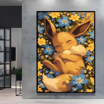 Affiches Pokémon sur toile – Plusieurs personnages et formats