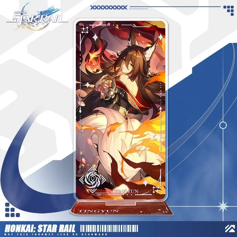 Honkai: Star Rail – Présentoirs Acryliques Light Cone | 16 cm – Plusieurs personnages