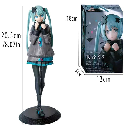 Hatsune Miku – Figurine Closed Window Sekai – Style sombre