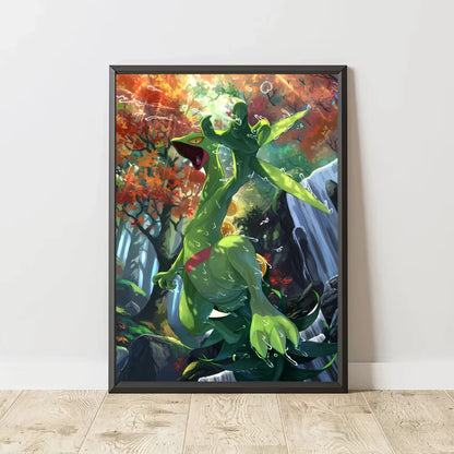 Affiche sur toile Pokémon – Évoli, Évolutions & autres Pokémon