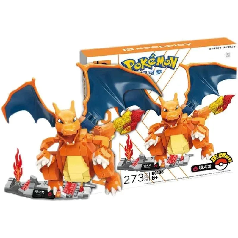 Pokémon Dracaufeu – Keeppley B0108 | 273 pièces