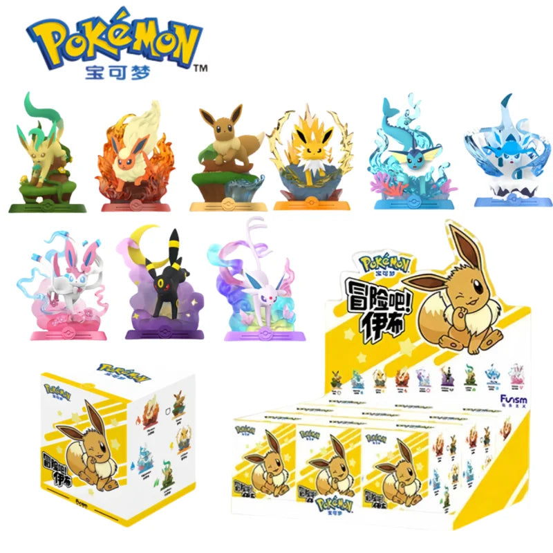 Blind Box Eevee Family – Flareon / Espeon / Sylveon