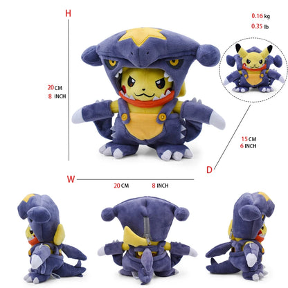 Pokémon – Peluche Pikachu déguisé – 13 variantes à collectionner