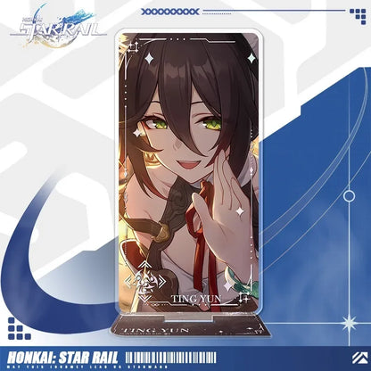 Honkai: Star Rail – Présentoirs Acryliques Light Cone | 16 cm – Plusieurs personnages