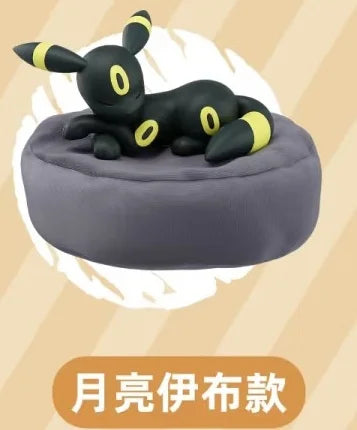 Figurine Pokémon Évoli & Évolutions avec coussin – Plusieurs modèles