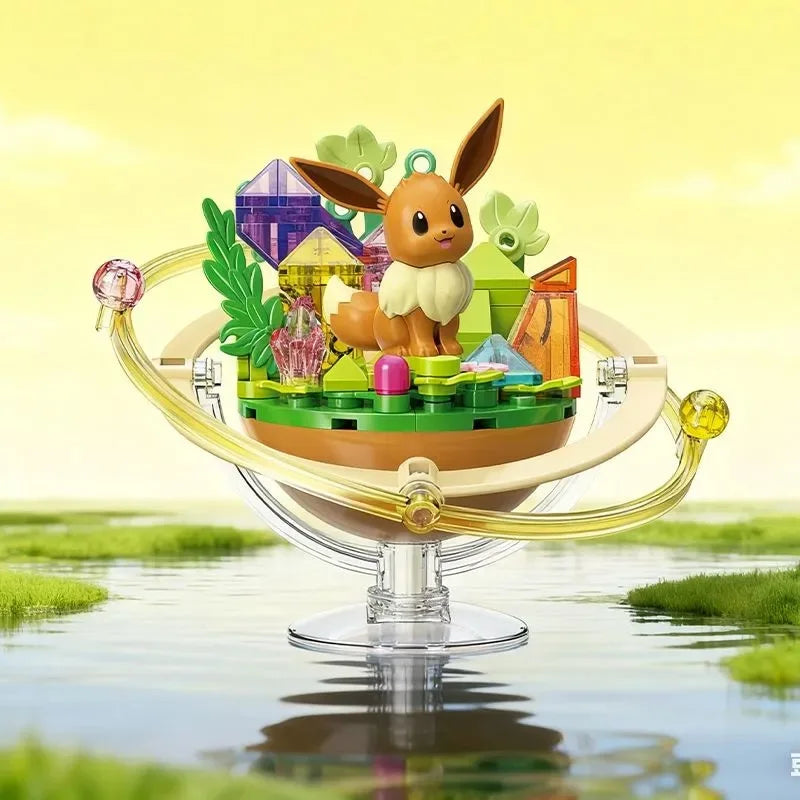 Pokémon Évoli – Crystal Terrarium Keeppley K20266 | 101 pièces
