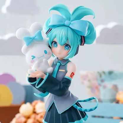 Hatsune Miku × Cinnamoroll – Figurine Kawaii