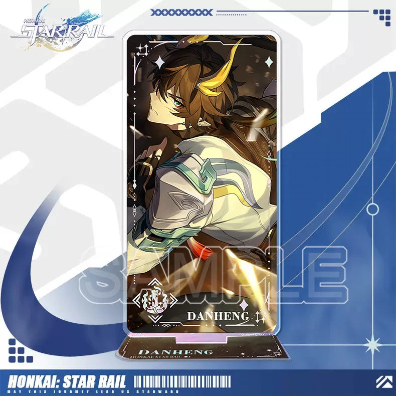 Honkai: Star Rail – Présentoirs Acryliques Light Cone | 16 cm – Plusieurs personnages