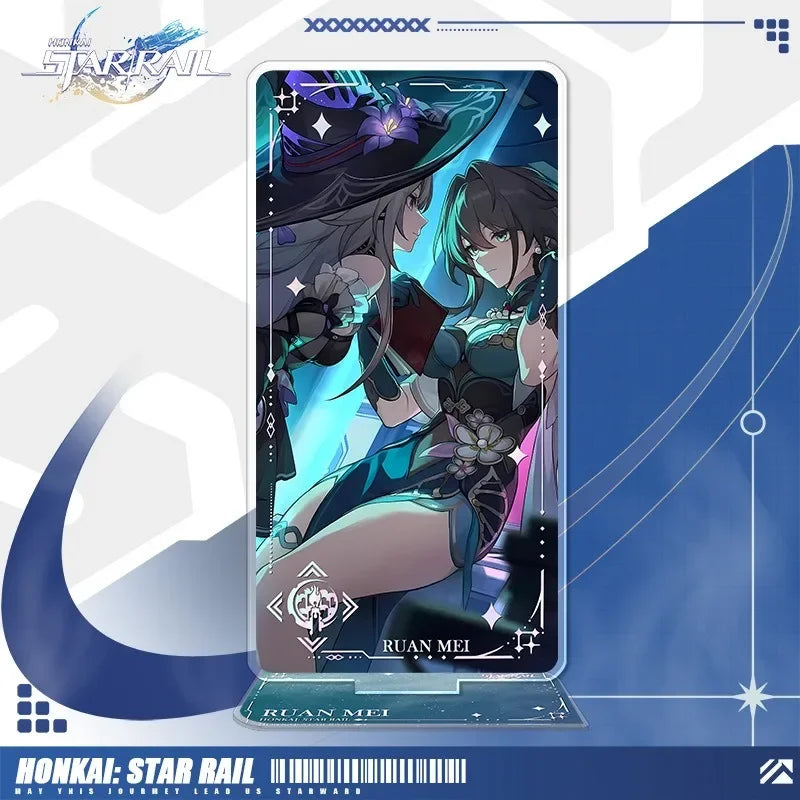 Honkai: Star Rail – Présentoirs Acryliques Light Cone | 16 cm – Plusieurs personnages
