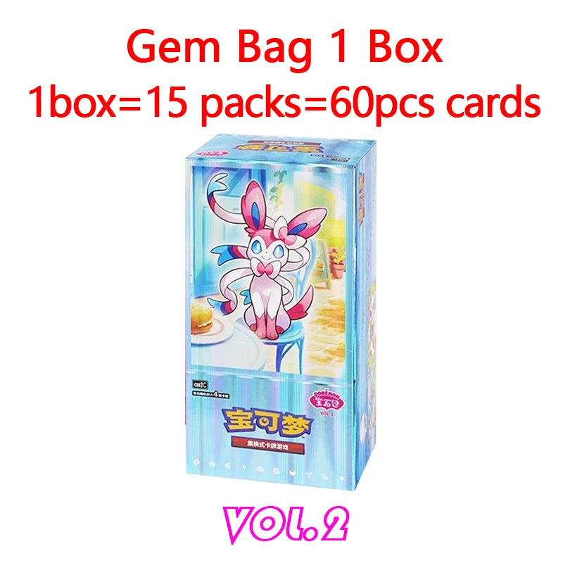 Pokémon GemPack Vol. 2 – Boîte de boosters en chinois