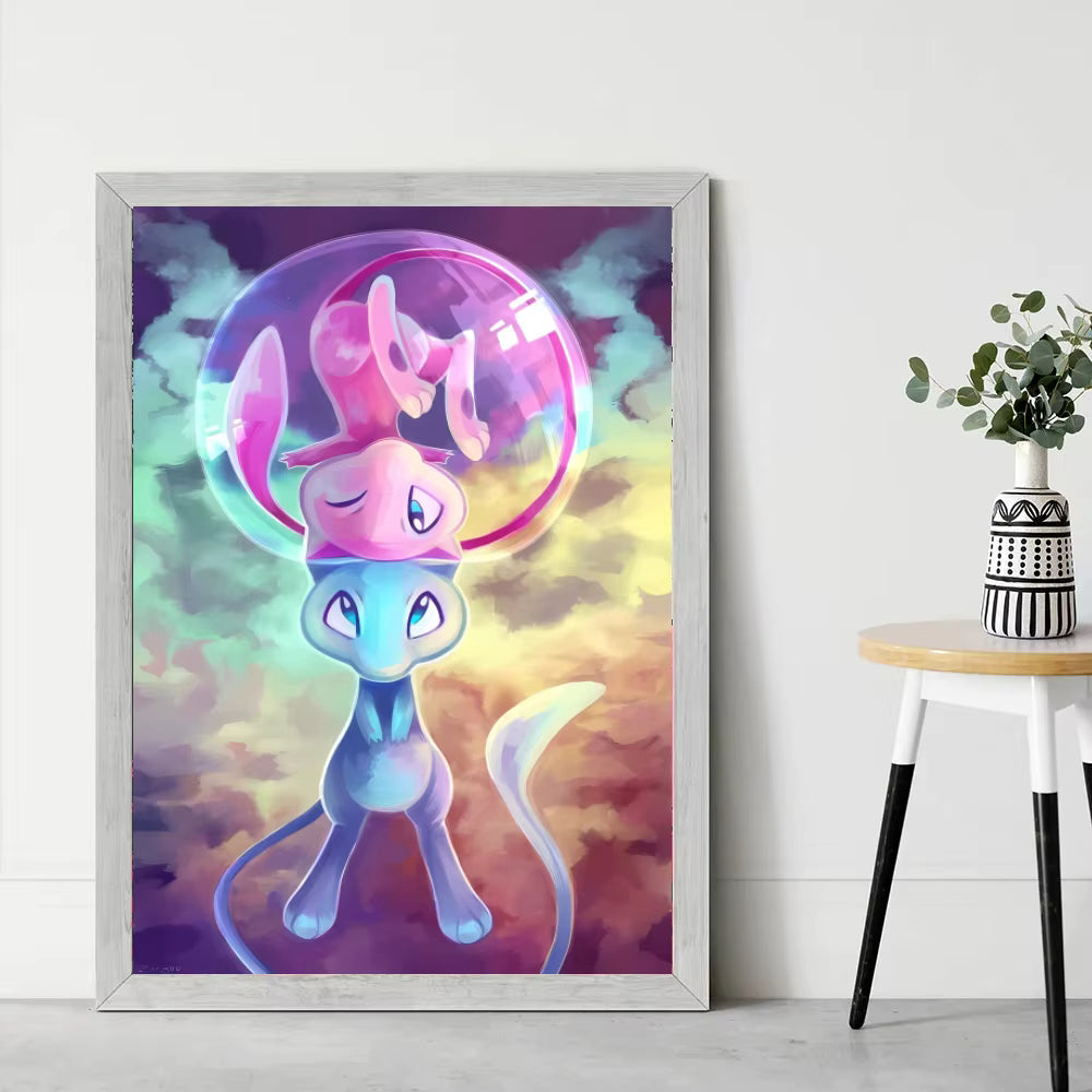 Affiche sur toile Pokémon – Évoli, Évolutions & autres Pokémon