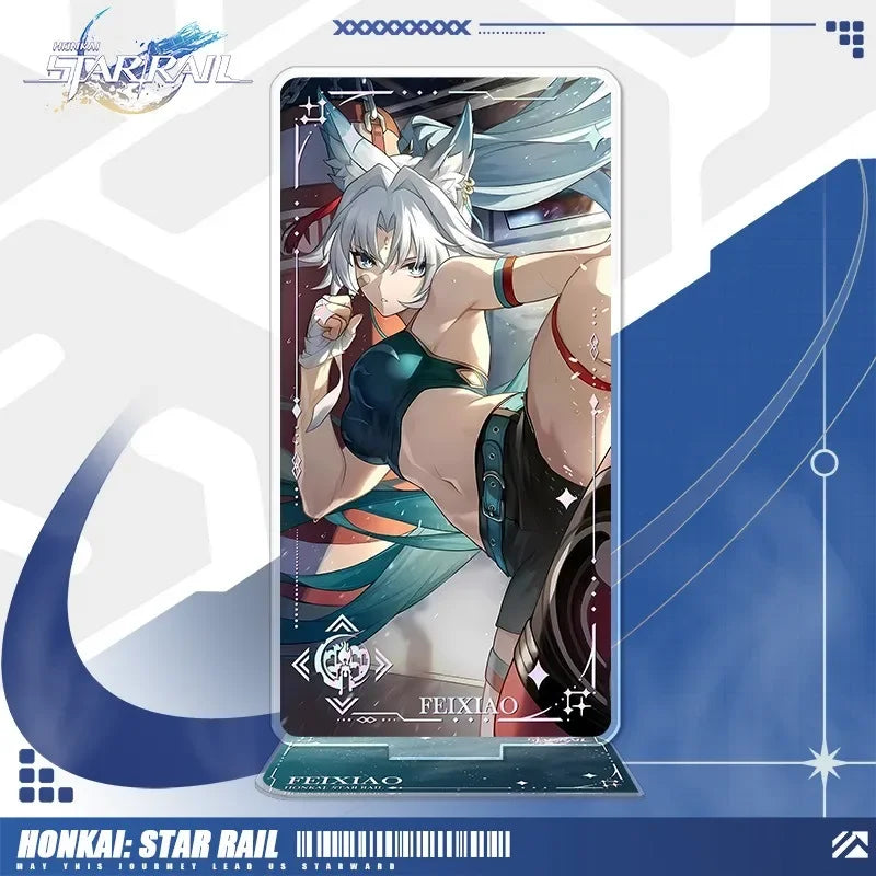 Honkai: Star Rail – Présentoirs Acryliques Light Cone | 16 cm – Plusieurs personnages