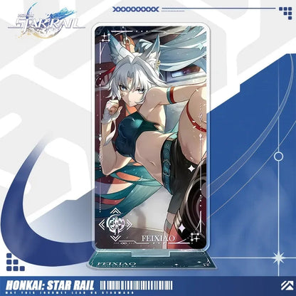 Honkai: Star Rail – Présentoirs Acryliques Light Cone | 16 cm – Plusieurs personnages