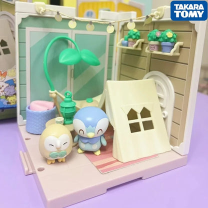Coffret Figurines Pokémon Takara Tomy – Collection Pokepeace House