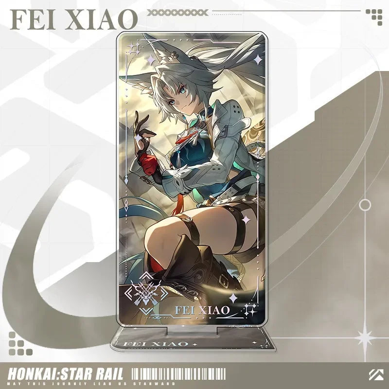 Honkai: Star Rail – Présentoirs Acryliques Light Cone | 16 cm – Plusieurs personnages