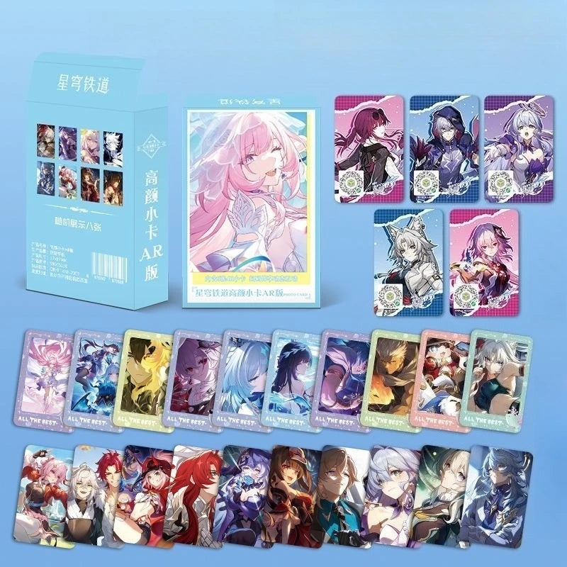 🌟 Coffret de 55 Photocartes HD – Honkai: Star Rail
