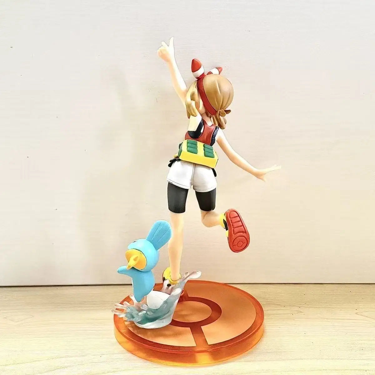 20cm/7.87in Anime Pokemon Figure May Mudkip Action Figures PVC Statue Model Collection Toys Gifts