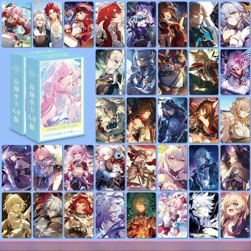 🌟 Coffret de 55 Photocartes HD – Honkai: Star Rail