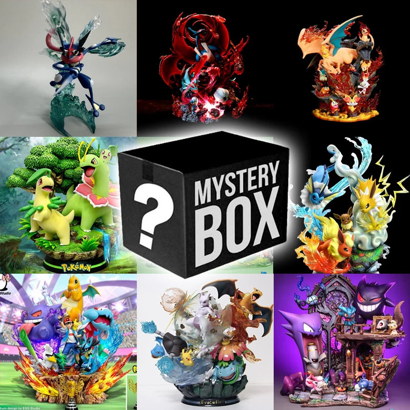 🎁 Pokémon – Boîte Surprise Figurine Mystère – Plusieurs Formats