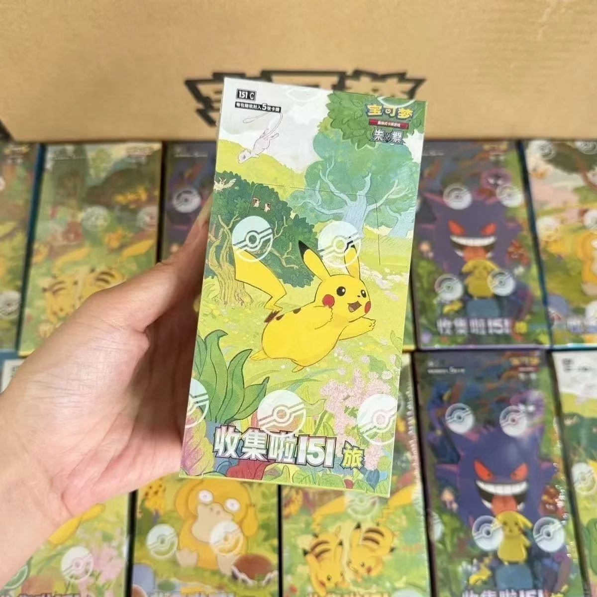 Pokémon TCG – Collect 151 Gather [151C] – JuYi Slimming Box