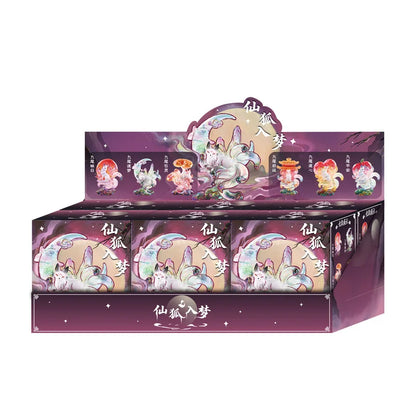Renard à Neuf Queues – Figurines Mystères Kitsune | Collection Fantastique