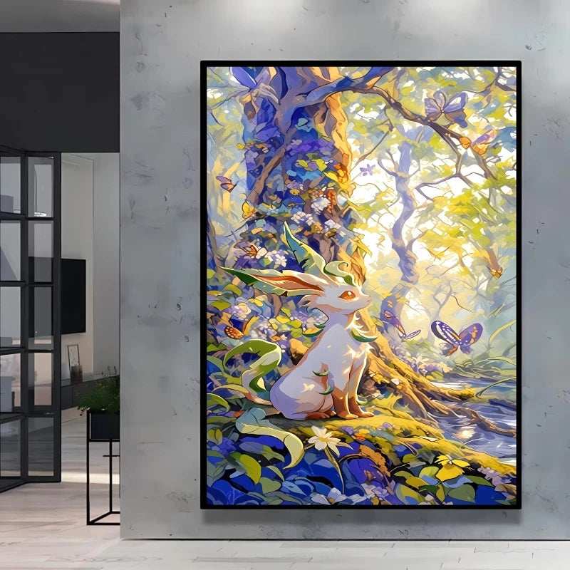 Affiches Pokémon sur toile – Plusieurs personnages et formats