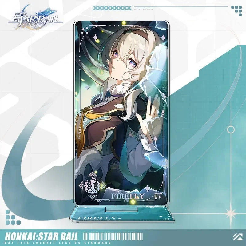 Honkai: Star Rail – Présentoirs Acryliques Light Cone | 16 cm – Plusieurs personnages