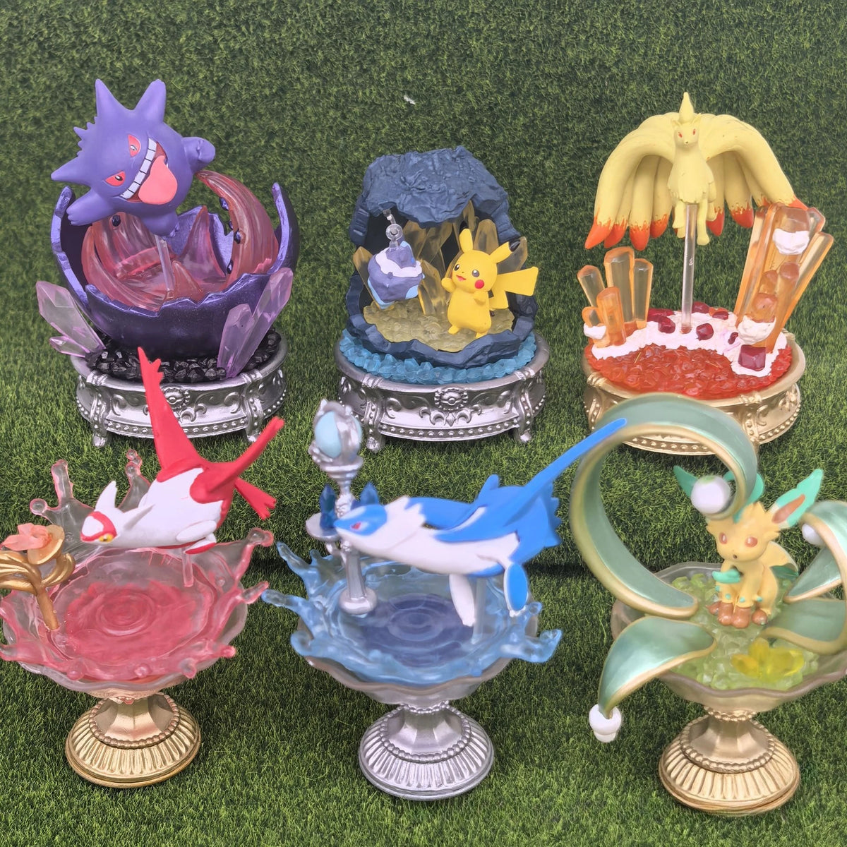 Pokémon Re-Ment – Gemstone Collection | 6 figurines Diorama à collectionner