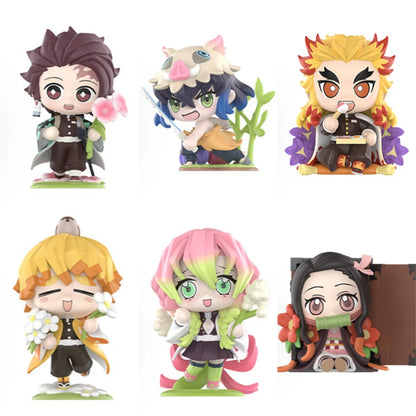 🗡️ Coffret de 12 Figurines Style Demon Slayer (Produit fan-made)