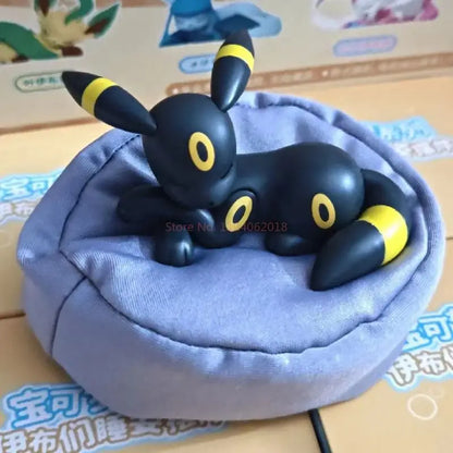 Figurine Pokémon Évoli & Évolutions avec coussin – Plusieurs modèles