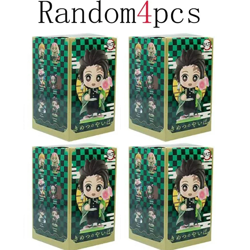 🗡️ Coffret de 12 Figurines Style Demon Slayer (Produit fan-made)