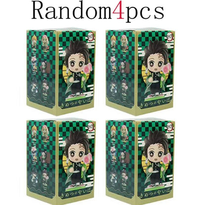 🗡️ Coffret de 12 Figurines Style Demon Slayer (Produit fan-made)
