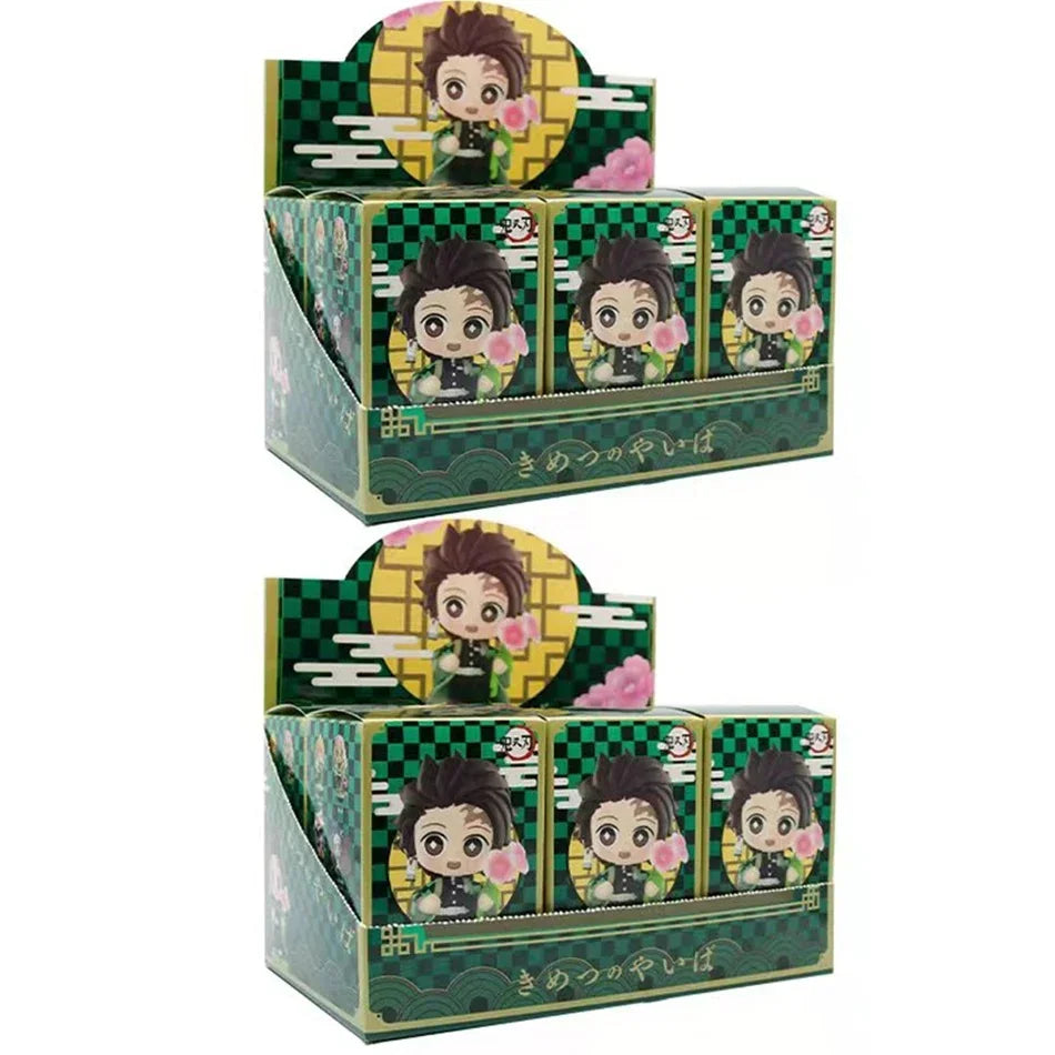 🗡️ Coffret de 12 Figurines Style Demon Slayer (Produit fan-made)