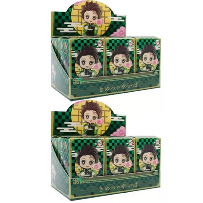 🗡️ Coffret de 12 Figurines Style Demon Slayer (Produit fan-made)