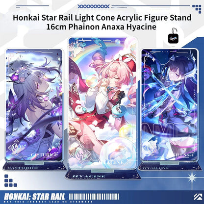 Honkai: Star Rail – Présentoirs Acryliques Light Cone | 16 cm – Plusieurs personnages