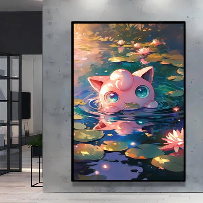 Affiches Pokémon sur toile – Plusieurs personnages et formats
