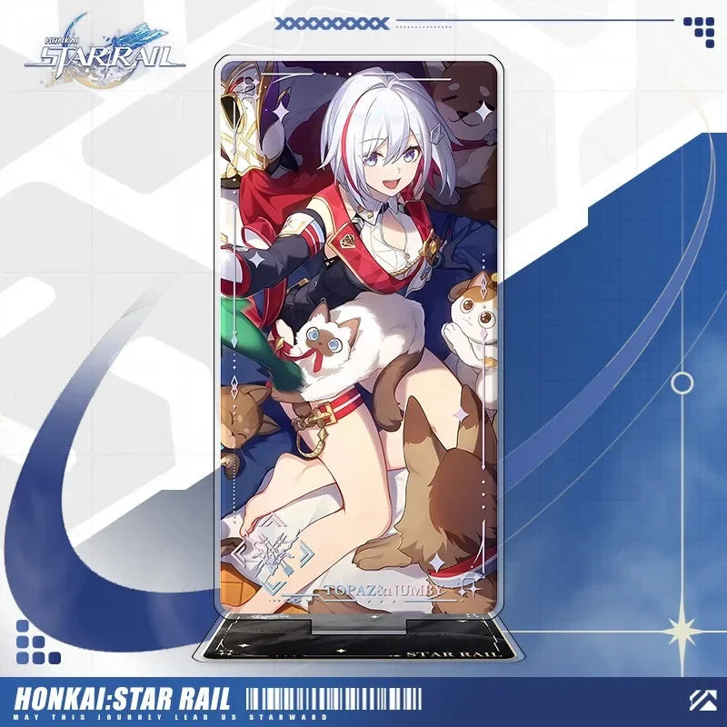 Honkai: Star Rail – Présentoirs Acryliques Light Cone | 16 cm – Plusieurs personnages
