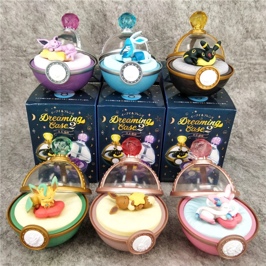 Pokémon – Dreaming Case 2 | Évoli & Évolutions – 6 figurines