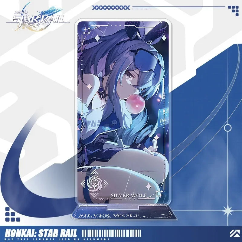 Honkai: Star Rail – Présentoirs Acryliques Light Cone | 16 cm – Plusieurs personnages