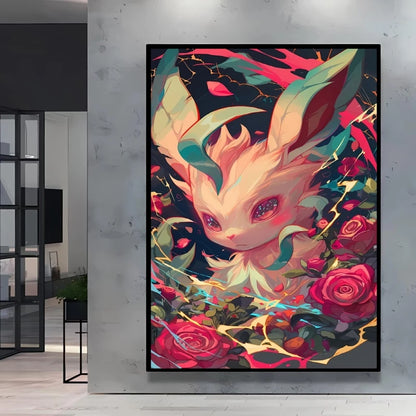 Affiches Pokémon sur toile – Plusieurs personnages et formats