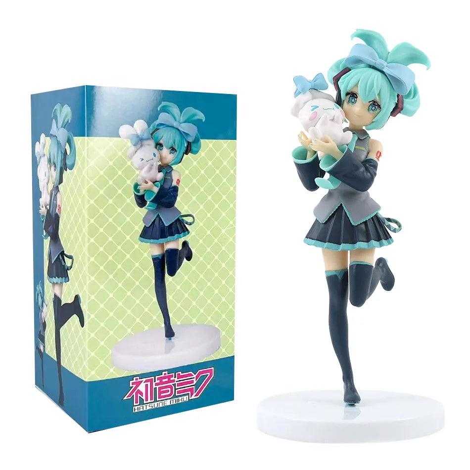 Hatsune Miku × Cinnamoroll – Figurine Kawaii