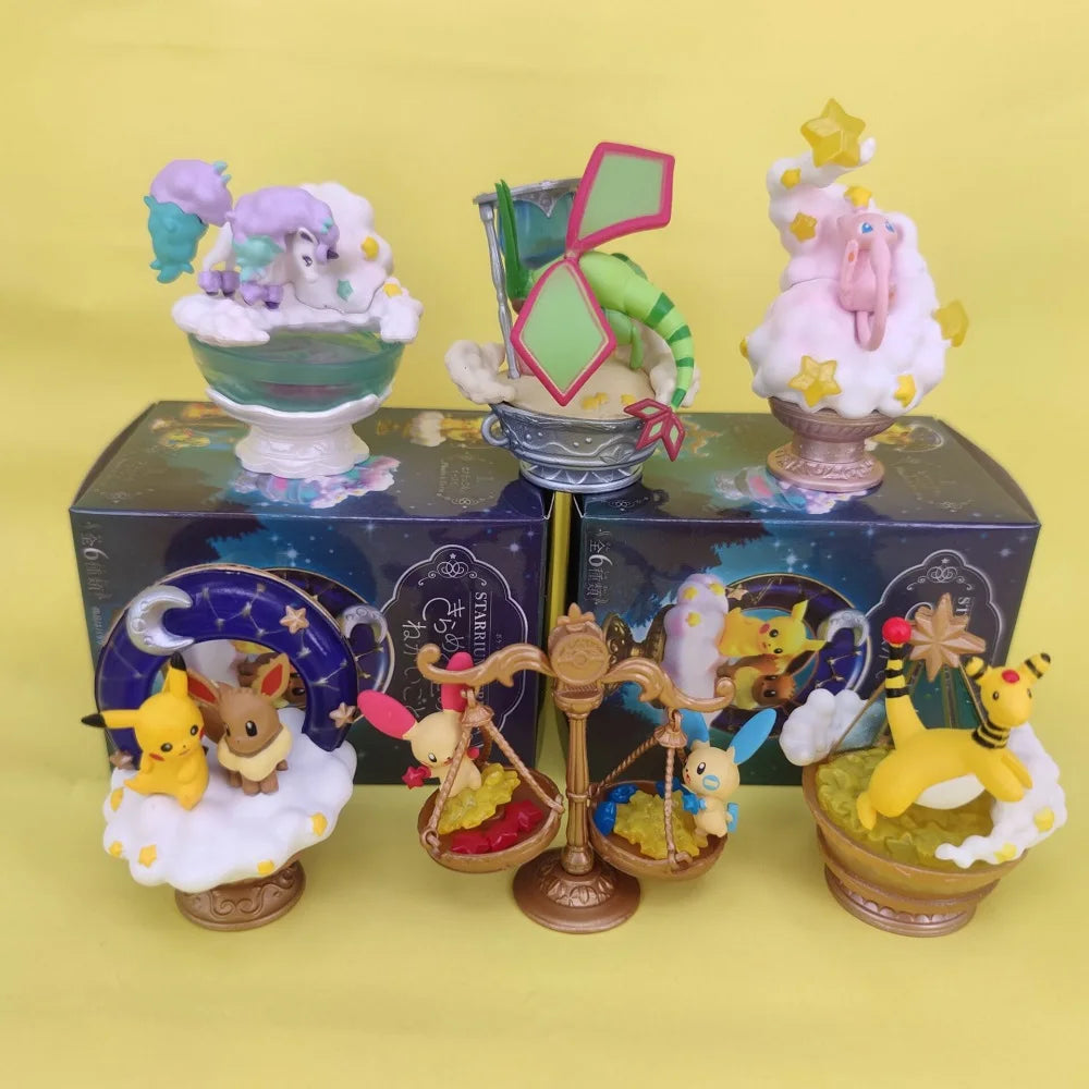 Pokémon – Starrium Collection | Figurines Célestes & Dioramas – 6 modèles