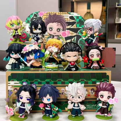 🗡️ Coffret de 12 Figurines Style Demon Slayer (Produit fan-made)