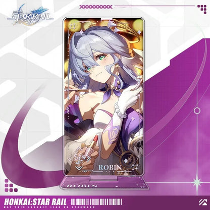 Honkai: Star Rail – Présentoirs Acryliques Light Cone | 16 cm – Plusieurs personnages