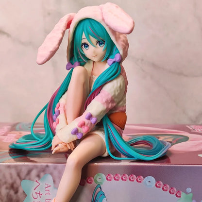 Figurine Hatsune Miku – Noodle Stopper, pyjama à oreilles de lapin