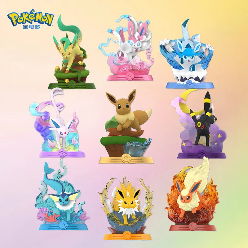 Blind Box Eevee Family – Flareon / Espeon / Sylveon