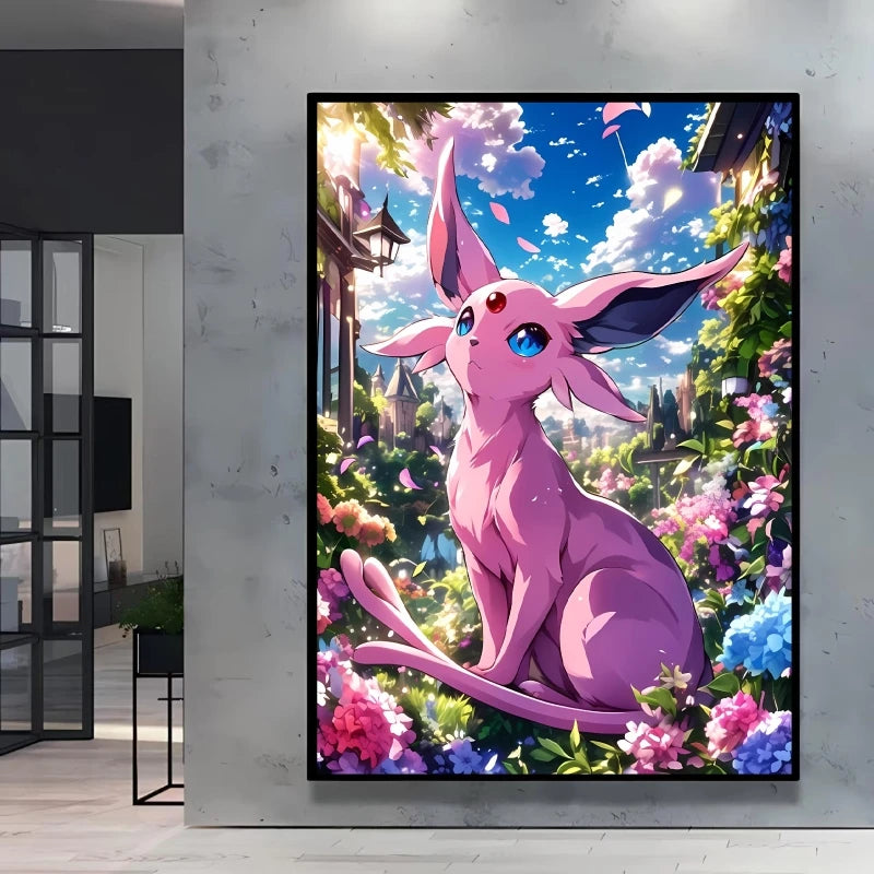 Affiches Pokémon sur toile – Plusieurs personnages et formats